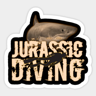 Scuba diving t-shirt designs Sticker